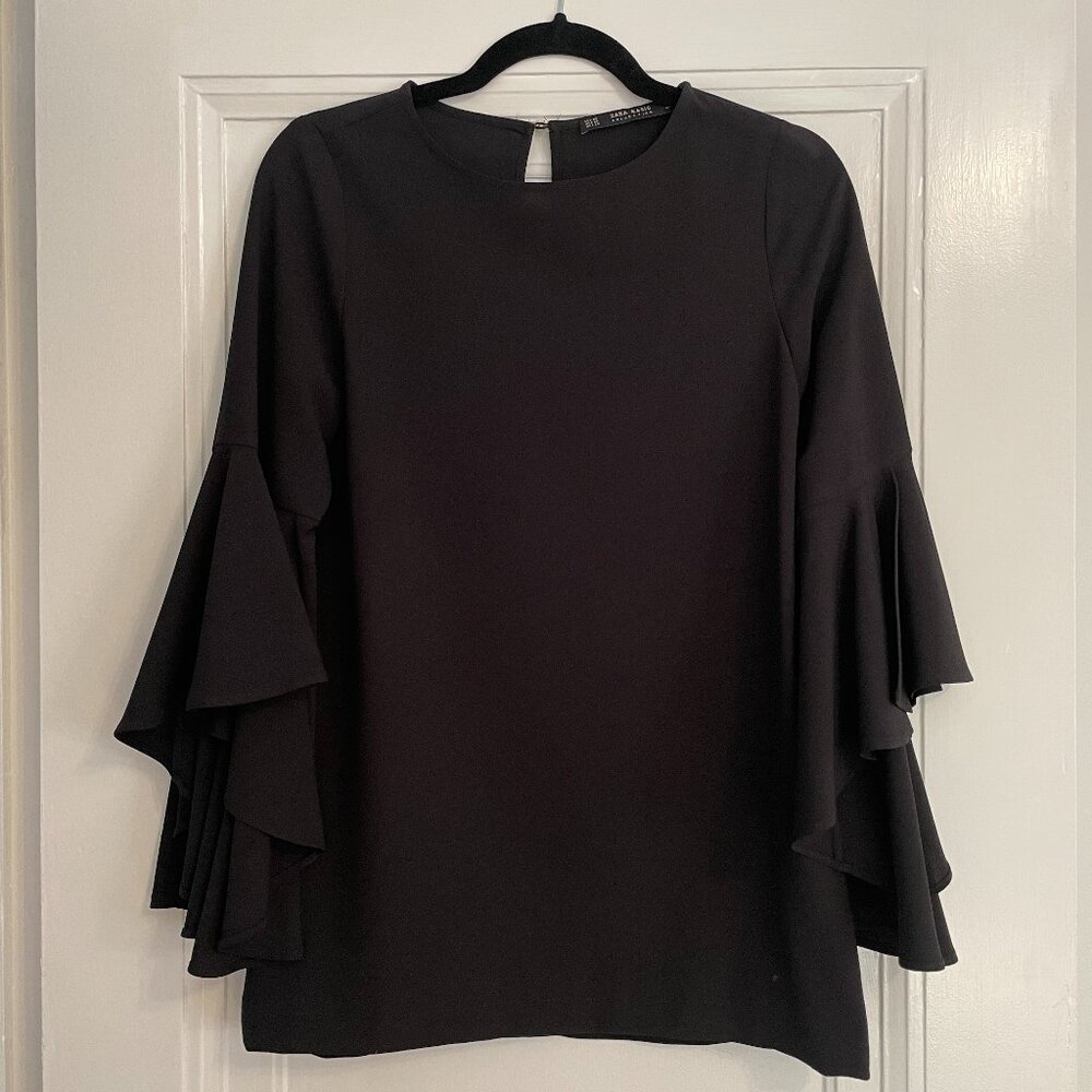 NWOT Zara Black Mini Dress | XS